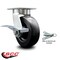 Service Caster 6 Inch Kingpinless Polyolefin Wheel Swivel Caster with Brake and Swivel Lock SCC SCC-KP30S620-POR-SLB-BSL - alternate 3